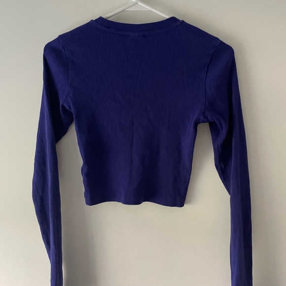 ^TNA ribbed long sleeve tee^ - Picture 2 of 3